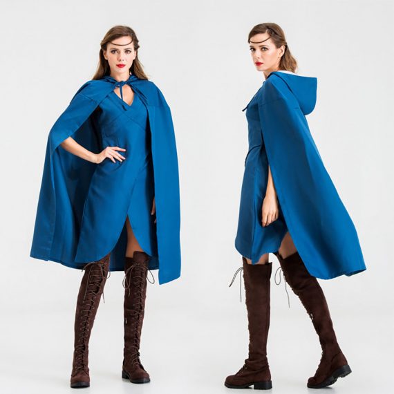 A song of ice and fire halloween daenerys blue cos costume rights game role playing