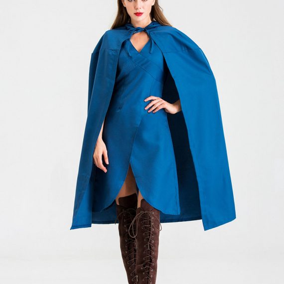 A song of ice and fire halloween daenerys blue cos costume rights game role playing