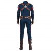 Avengers  Captain America Fish Scale Cosplay Costume male jumpsuit set