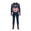 Avengers  Captain America Fish Scale Cosplay Costume male jumpsuit set
