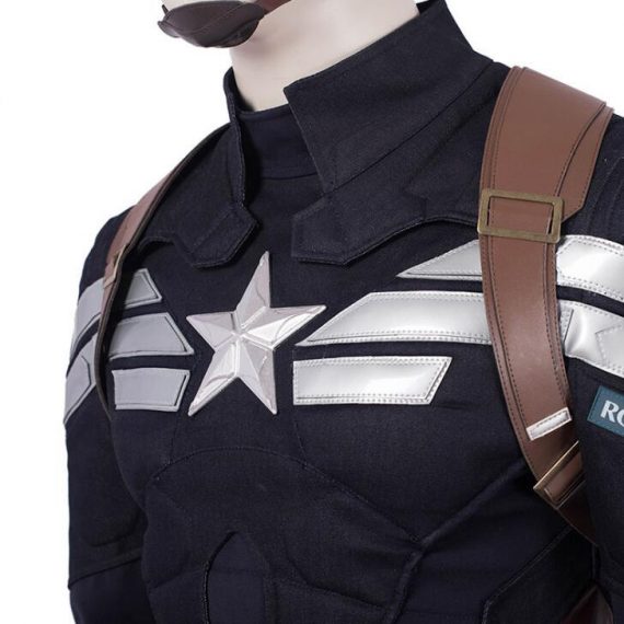 Movie Avengers Captain America 2 cosplay costume set