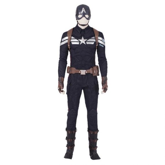 Movie Avengers Captain America 2 cosplay costume set