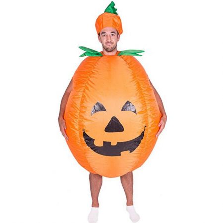 Halloween adult kids pumpkin inflatable costume party funny costumes