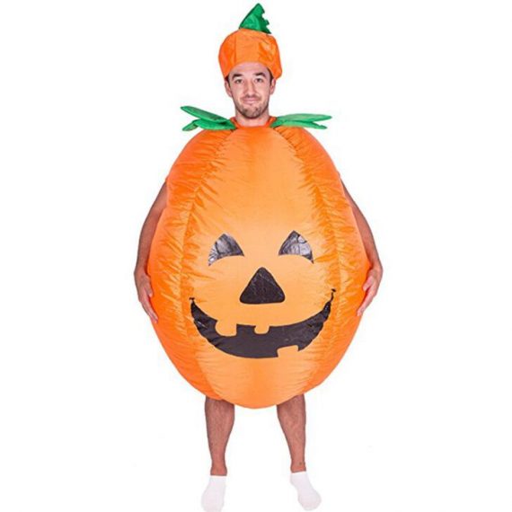 Halloween adult kids pumpkin inflatable costume party funny costumes