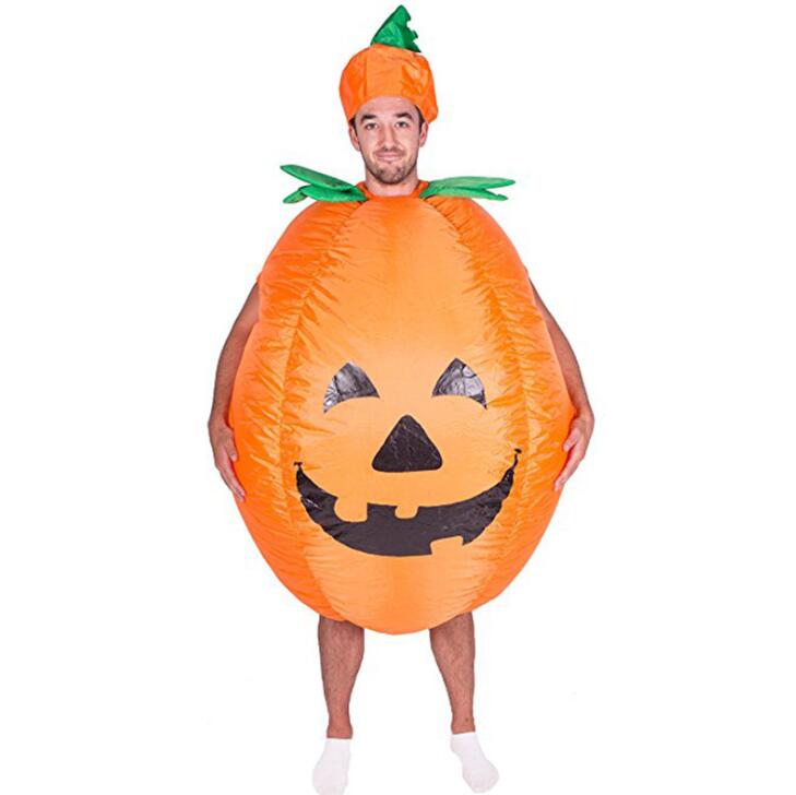 Halloween adult kids pumpkin inflatable costume party funny costumes