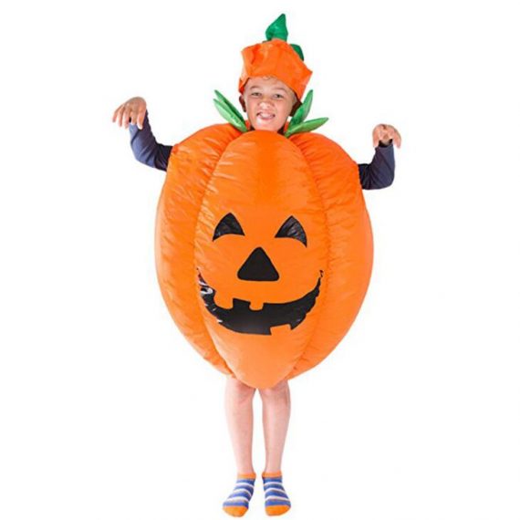 Halloween adult kids pumpkin inflatable costume party funny costumes
