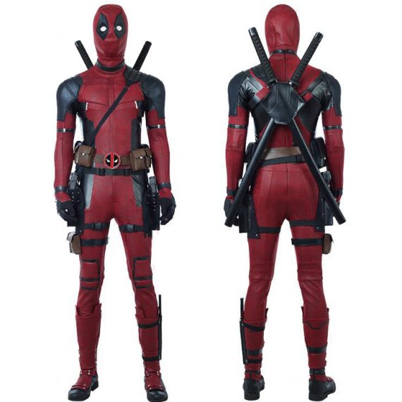 Wade Winston Wilson cosplay costume Deadpool 2 cos jumpsuit full set ...