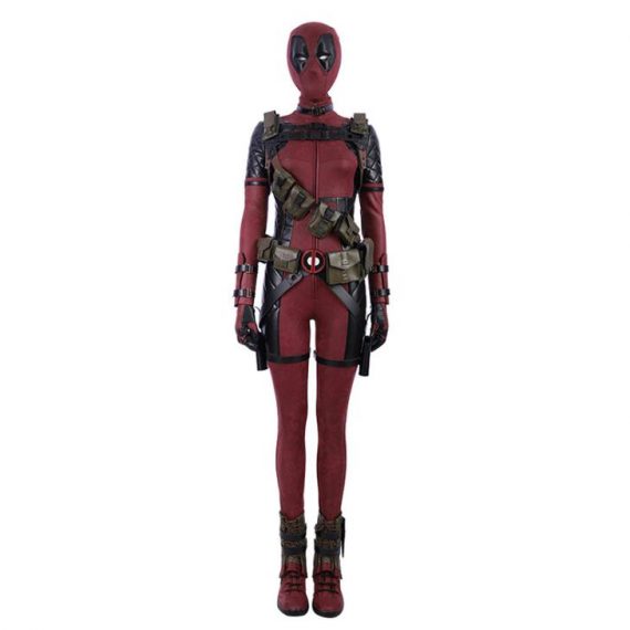 Deadpool 2 cosplay costume jumpsuit full set of cos suits for women