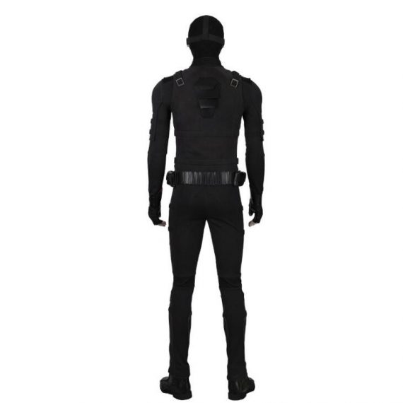 Spiderman Far From Home black suit cosplay men's superhero bodysuit
