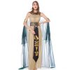 Ancient Egyptian monarch pharaoh couples halloween costume