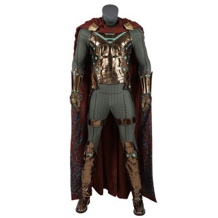 Spiderman Far From Home Villain Mysteriou Guest Golden Battle Set Jumpsuit