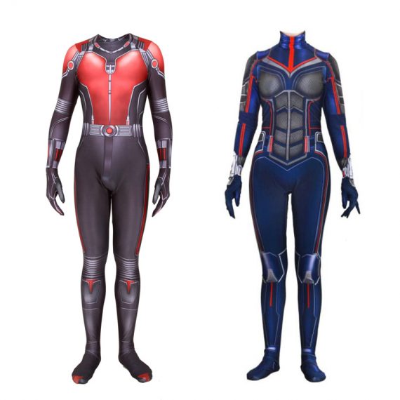 The Avengers Costume Ant-Man and Wasp Janet van Dyne Couple Costumes