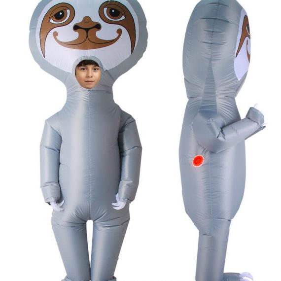Adult and Kids Christmas cosplay walking Folivora inflatable costume funny creative personality clothes