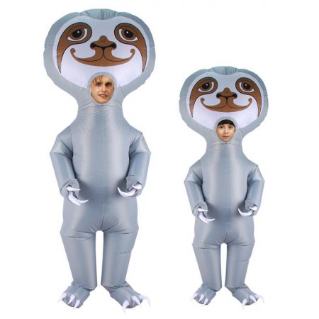 Adult and Kids Christmas cosplay walking Folivora inflatable costume funny creative personality clothes