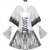 Ladies halloween costume black angel cosplay demon dark angel dress