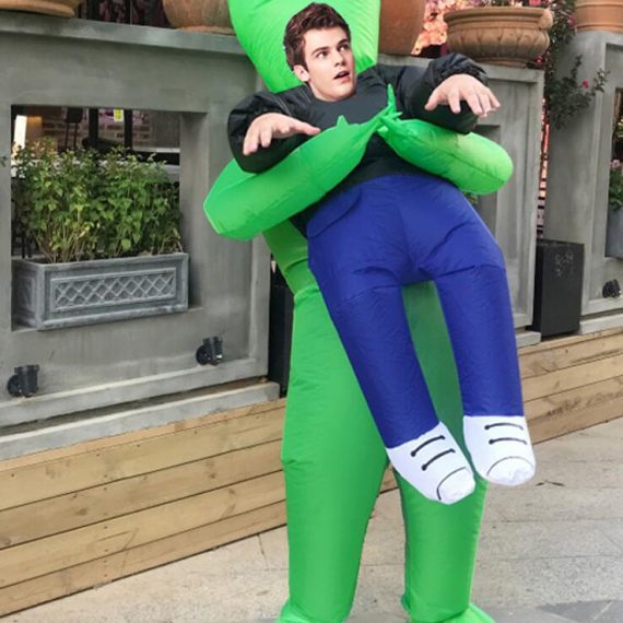 Funny clothing alien adult and children inflatable clothes