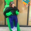 Funny clothing alien adult and children inflatable clothes