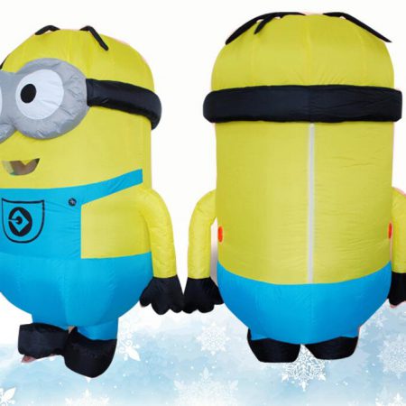 Minions Christmas Cosplay Adult Performance Inflatable Costume