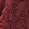 Medieval vintage clothing mid-length tuxedo punk men's coat