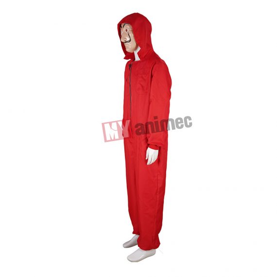 Spanish movie La casa de pape cosplay one-piece costume