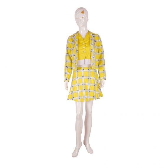 Movie clueless costume ladies cosplay cher clueless outfit