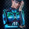 Halloween tights female robot costume stage cosplay jumpsuit
