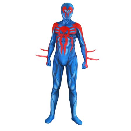 Spider-Man 2099 cosplay costume halloween superhero jumpsuit