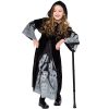 New kids skull print costume halloween witch cosplay set