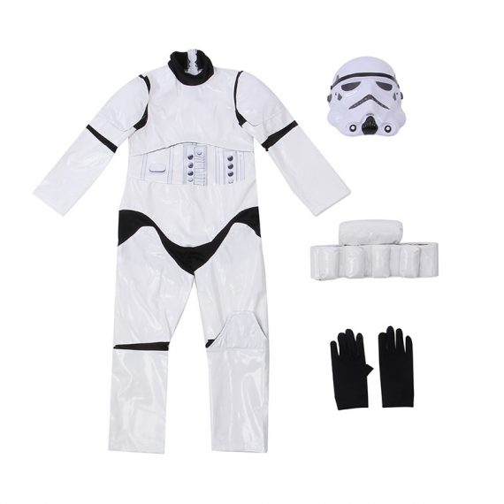 Halloween Star Wars: The Force Awakens Rey Kids Cosplay Costume