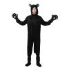 New Halloween clothing black cat cosplay jumpsuit  couple costume