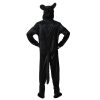 New Halloween clothing black cat cosplay jumpsuit  couple costume