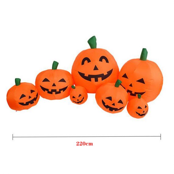 Personalized adornment pumpkin ghost inflatable ornaments Halloween party decoration