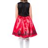 Halloween costume Little Red Riding Hood kids cosplay dress with cloak suit