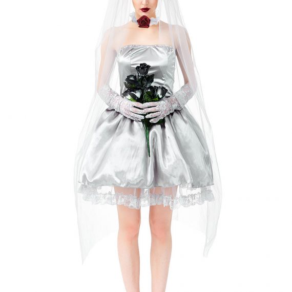 Halloween adult costume lady ghost bride cosplay skirt suit