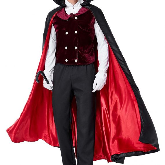 New adult vampire cosplay suit halloween couple costume