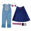 Bo Peep girl cosplay set halloween movie kids costume