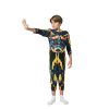 Kids Bumblebee Anime Superhero Costume Boys Halloween Cosplay Jumpsuit