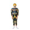 Kids Bumblebee Anime Superhero Costume Boys Halloween Cosplay Jumpsuit