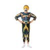 Kids Bumblebee Anime Superhero Costume Boys Halloween Cosplay Jumpsuit