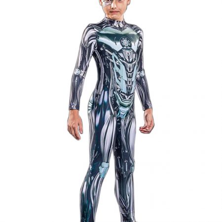 Boys spaceman cosplay leotard halloween jumpsuit clothes