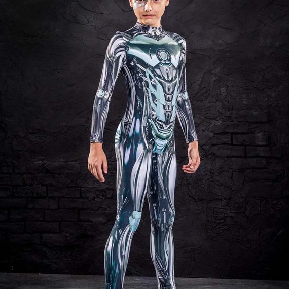 Boys spaceman cosplay leotard halloween jumpsuit clothes