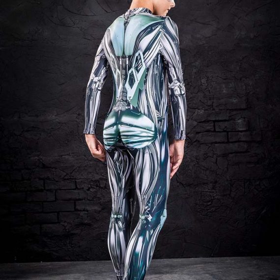 Boys spaceman cosplay leotard halloween jumpsuit clothes