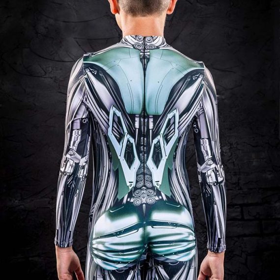 Boys spaceman cosplay leotard halloween jumpsuit clothes