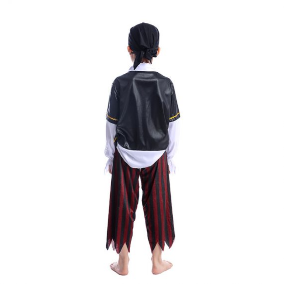 Pirate costume Halloween theme party boy's cosplay suit