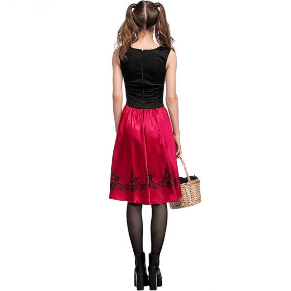 European and American Halloween Little Red Riding Hood adult cosplay costume