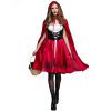 European and American Halloween Little Red Riding Hood adult cosplay costume