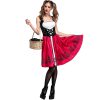 European and American Halloween Little Red Riding Hood adult cosplay costume