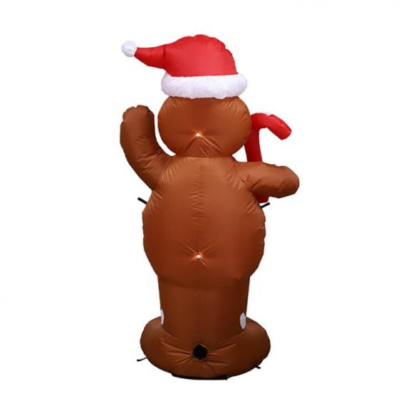 Christmas garden ornaments gingerbread man inflatable model adornment