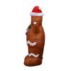 Christmas garden ornaments gingerbread man inflatable model adornment