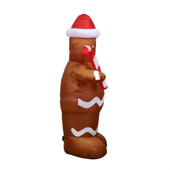 Christmas garden ornaments gingerbread man inflatable model adornment